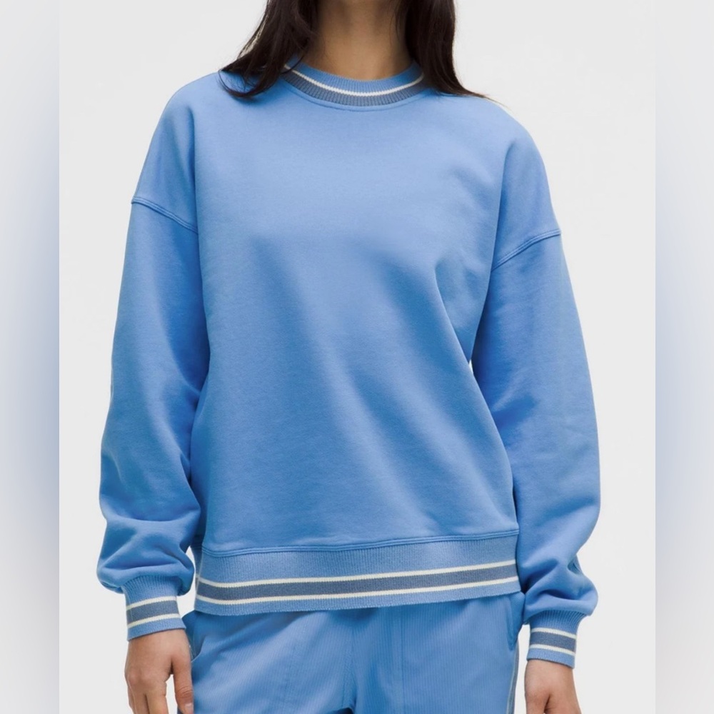 NWT Lululemon Perfectly Oversized Ringer Crew